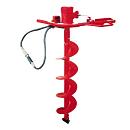 Гидравлический бур вертикальный Caiman Maruzen OH01 ручной (шнек 200 мм. и штанга бура, макс. давление 170 бар, поток масла 9,5-25 л/мин., 14 кг.)