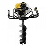 Бензобур / мотобур Champion AG243 + шнек 15 см. (PRC, 42.7 см3., 1.25 кВт/1.7 л.с., для одного оператора, до 15 см., 9.2 кг) 