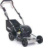 Газонокосилка аккумуляторная самоходная Мобил К XMA46 с 2 АКБ 4 А/ч и ЗУ (PRC, BL 2x20В, 37 см, 55 л, пластик, 17 кг)