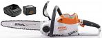 Аккумуляторная цепная пила Stihl MSA 140 C-B 12" SET с AK30 и AL101 (AUT, Compact 36В, 1/4"P, 1,1 мм., 64E, 4,0 кг.)