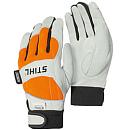 Перчатки Stihl DYNAMIC Protect MS L/10 с защитой от прорезания (воловья кожа/текстиль)