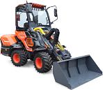 Фронтальный погрузчик Нева с кабиной (RUS, ММЗ-3LDT, 42 л.с., 60 л/мин, грузоподъемность 1200 кг, 2100 кг)