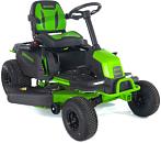 Садовый минирайдер GreenWorks GC82LT107 аккумуляторный без АКБ и ЗУ (PRC, BL 82В, 107 см, 6 слотов для АКБ, LED-фара, 207 кг)