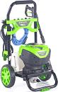 Мойка высокого давления GreenWorks GDPW-Semi-P15 (PRC, BL 2000 Вт, 180 бар, 660 л/ч, шланг 7.6 м, 17.7 кг)