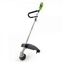 Электрокоса GreenWorks GST1246 (PRC, 1200 Вт, леска 2.0 мм + 4Т нож, J-ручка, 4.6 кг)