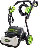 Мойка высокого давления GreenWorks GPWG8II (PRC, 2800 Вт, 160 бар, 500 л/ч, шланг 10 м, вес 29 кг)