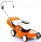 Газонокосилка аккумуляторная Stihl RMA 253.0 без АКБ и ЗУ (AUT, 36В Pro, 51 см., несамоходная, сталь, травосборник 55 л., 22,5 кг.)