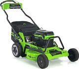 Газонокосилка аккумуляторная самоходная GreenWorks 82LM30S без АКБ и ЗУ (PRC, BL 82В, 76 см, сталь, 3 слота для АКБ, мульчирование, 85 л, 85 кг)