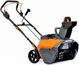 Снегоуборщик аккумуляторный Villartec WA4051 Set55 с АКБ 5 А/ч и ЗУ AM405 (PRC, BL 40В, ширина 51 см, фара, 2 порта для АКБ, 19 кг)